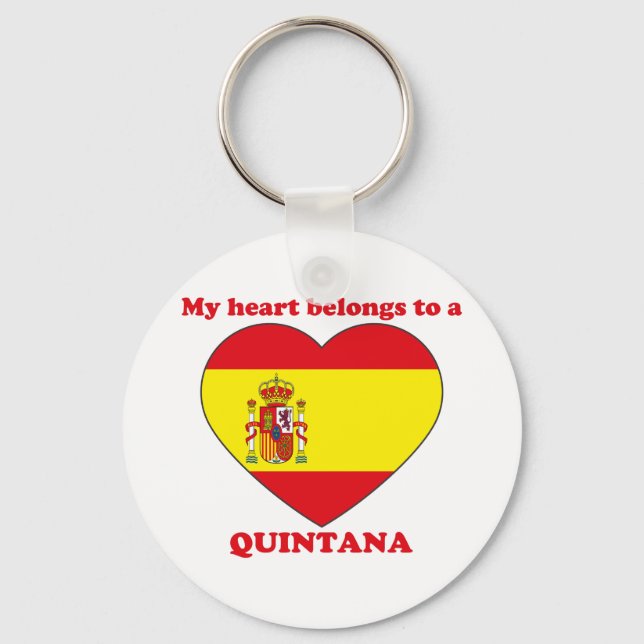 Porte-clés Quintana (Recto)