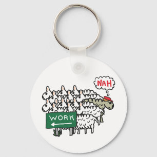 Porte-clés Quitter le travail