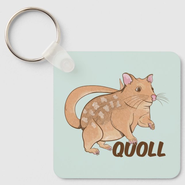 Porte-clés Quoll Australian Marsupial (Recto)