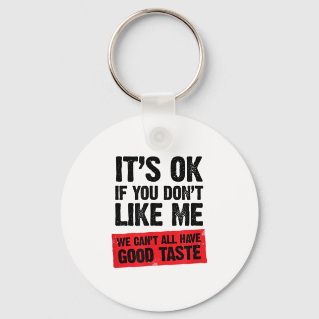 Porte-clés Quot d'attitude solide, intelligente, confiante et (Recto)