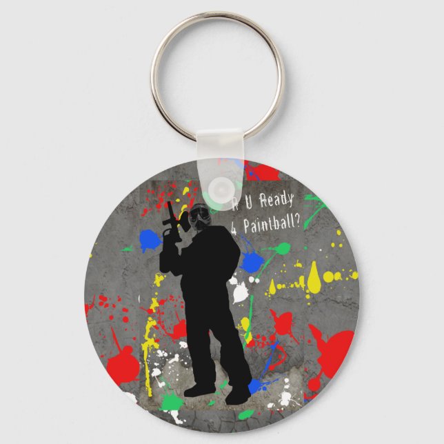 Porte-clés R U Ready 4 Paintball? (Recto)