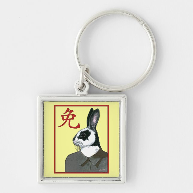 Porte-clés Rabbit de fête (Devant)