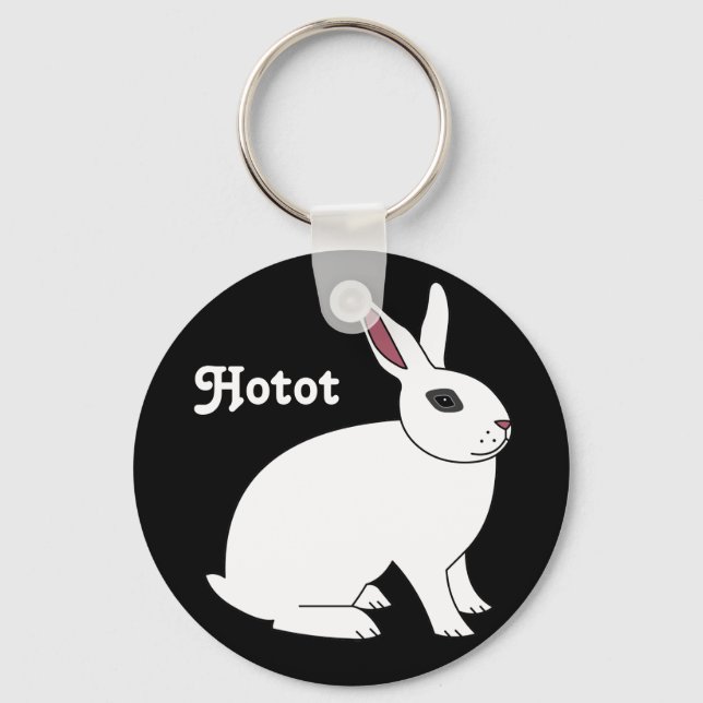 Porte-clés Rabbit Hotot (Recto)