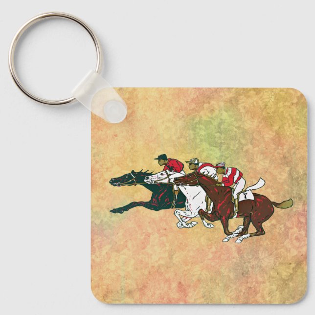 Porte-clés Race Horses Keychain (Recto)