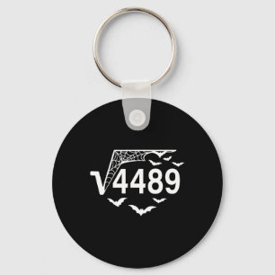 Porte-clés Racine Carrée 67 Mème 6 7 4489 Argot Prof De Maths