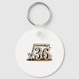 Porte-clés Racine Carrée 67 Mème 6 7 Gen Alpha Halloween Six