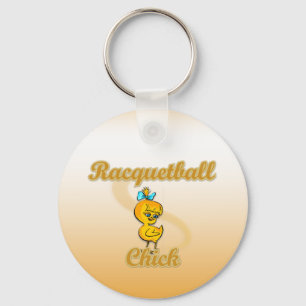 Porte-clés Racquetball Chick