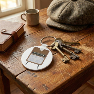 Porte-clés Radio Rétro Sur La Jambe Porte - clé