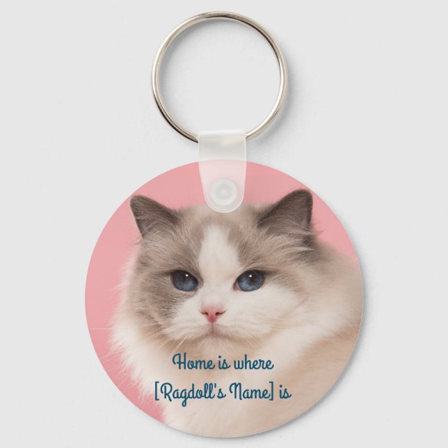 Porte-clés Ragdoll (Recto)