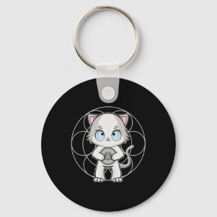 Porte-clés Ragdoll Chat Anime Kitten Dyslexie Sensibilisation