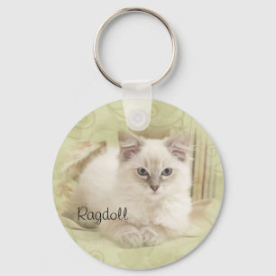 Porte-clés Ragdoll keychain green