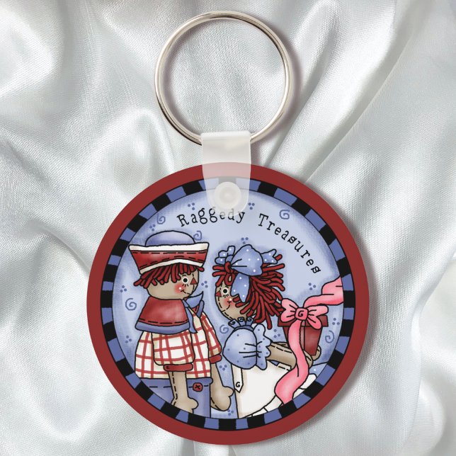 Porte-clés Raggedy Ann aime Andy Porte - clé (Créateur téléchargé)