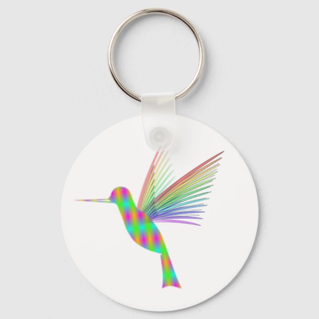 Porte-clés Rainbow Hummingbird (Recto)
