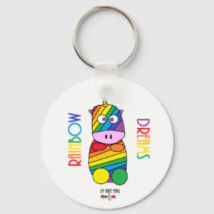 Porte-clés Rainbow rêve Moosicornes