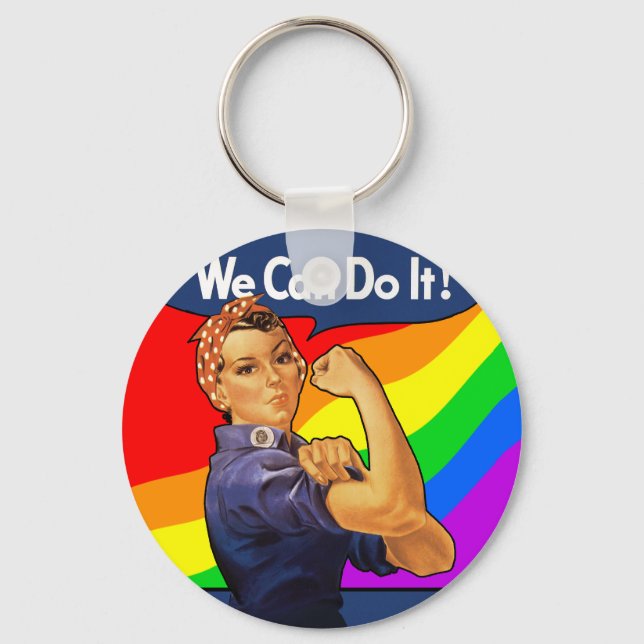 Porte-clés Rainbow Rosie (Recto)