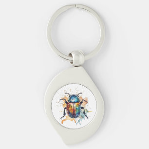 Porte-clés Rainbow Scarab