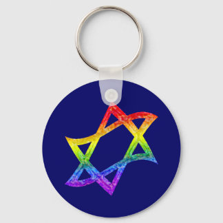 Porte-clés Rainbow Star de David Porte - clé