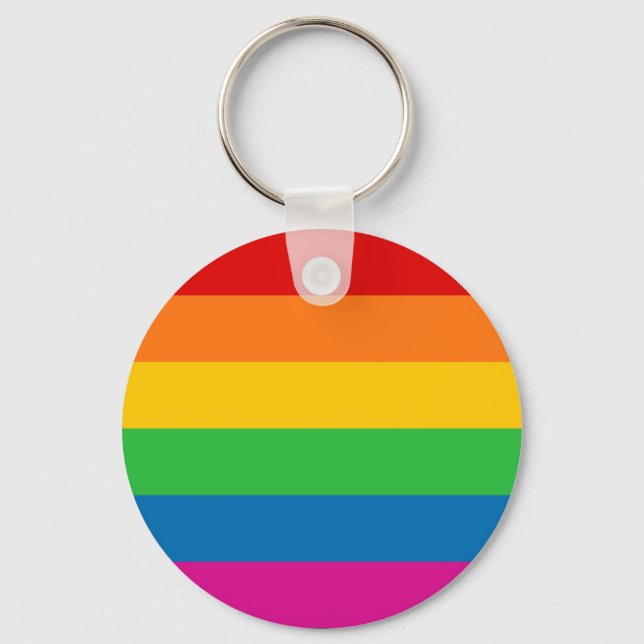 Porte-clés Rainbow Stripes (Recto)