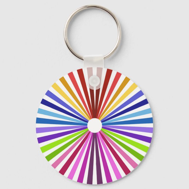 Porte-clés Rainbow Wheel (Recto)