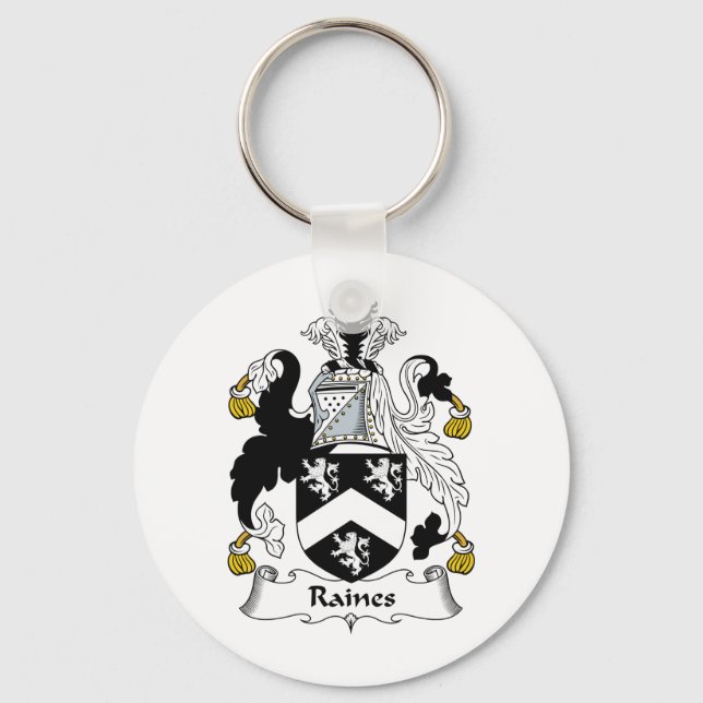 Porte-clés Raines Family Crest (Recto)