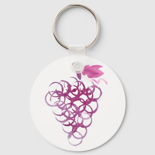 Porte-clés Raisin de Tache de Vin (Recto)