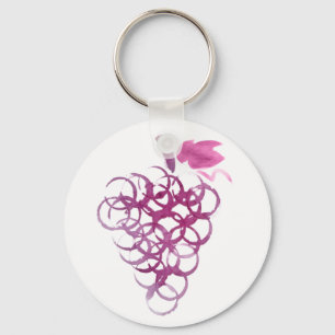 Porte-clés Raisins à grains de vin