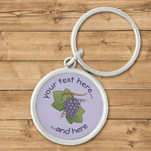 Porte-clés Raisins rouges