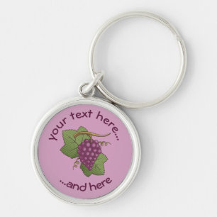 Porte-clés Raisins rouges