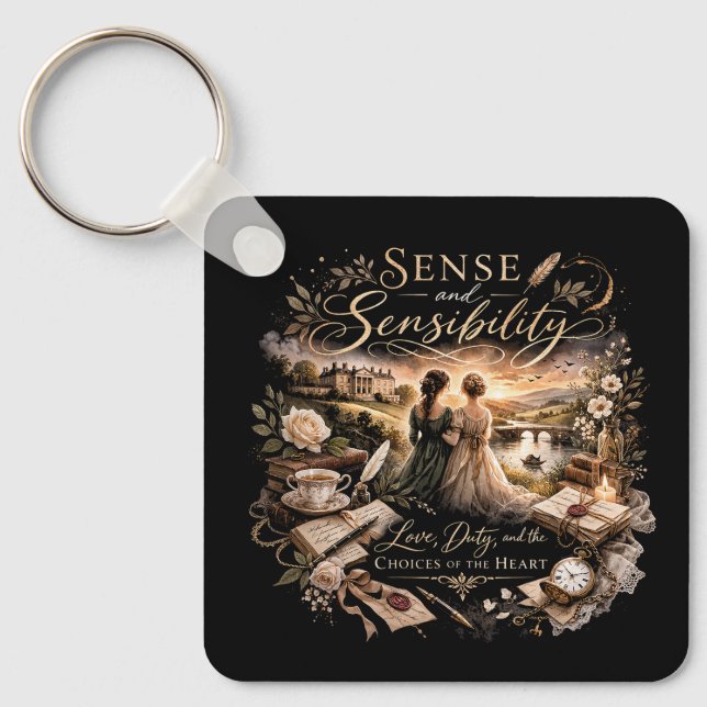 Porte-clés Raison et Sensibilité (Recto)