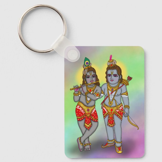 Porte-clés Ram & Krishna (Recto)