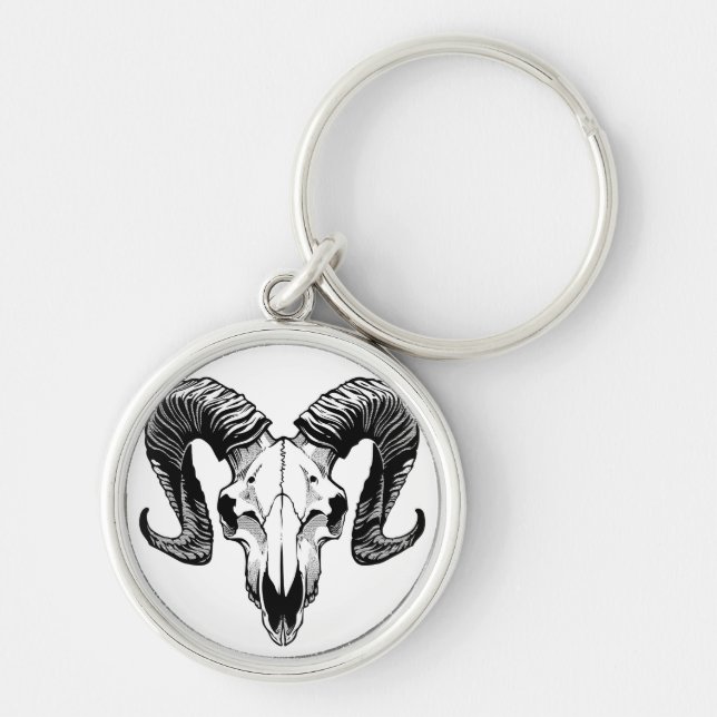Porte-clés Ram skull (Devant)