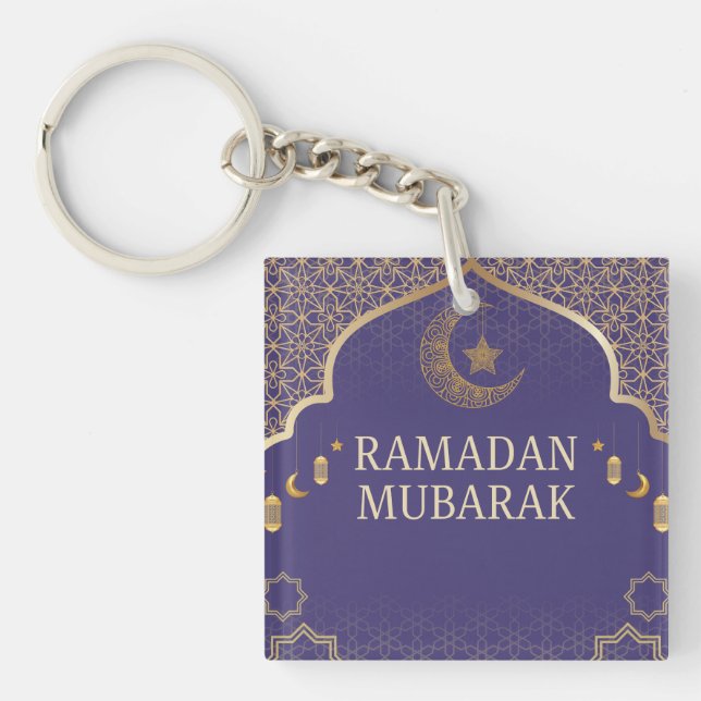 Porte-clés Ramadan Kareem Ramadan Moubarak (Devant)