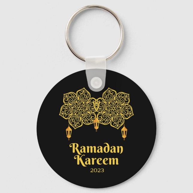 Porte-clés Ramadan Kareem Signification - Aïd Moubarak 2023 (Recto)