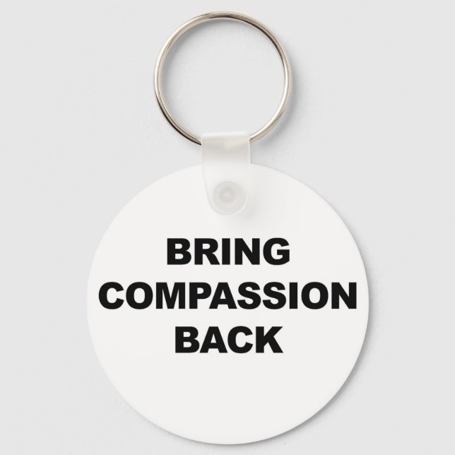 Porte-clés Ramener la compassion (Recto)