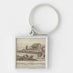 Porte-clés ranch des moutons de Deer Creek