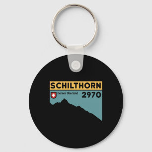 Porte-clés Randonnée au mont Schilthorn Piz Gloria Escalade s