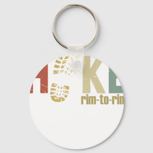 Porte-clés Randonnée de bord à bord drôle camping 2