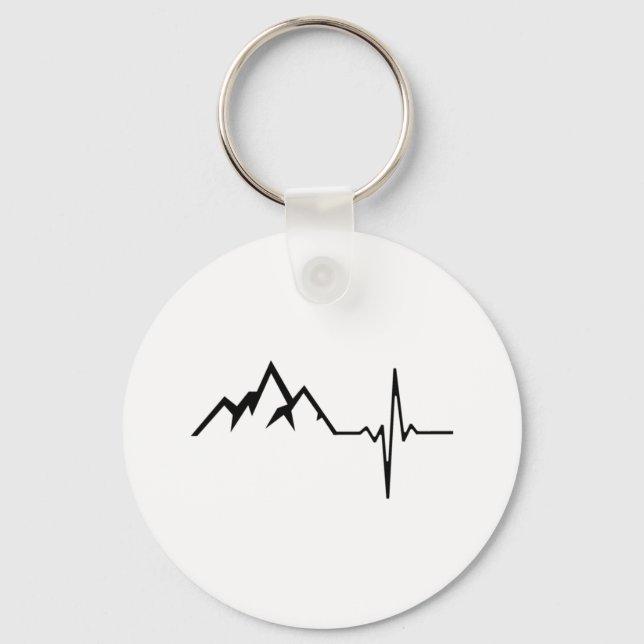 Porte-clés Randonnée Heartbeat (Recto)