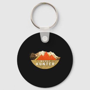 Porte-clés Randonnée montagneuse vintage Usa - Mont Hunter