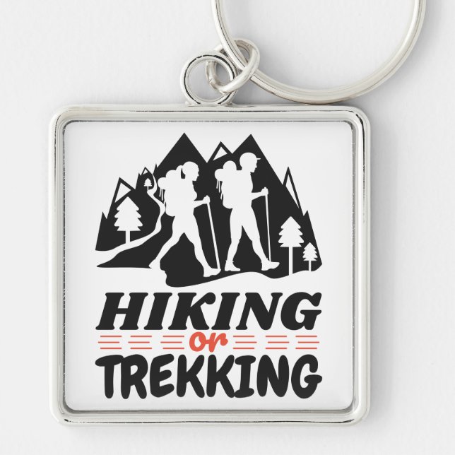 Porte-clés Randonnée ou trekking (Devant)