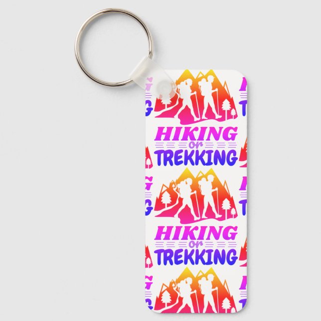Porte-clés Randonnée ou trekking (Recto)