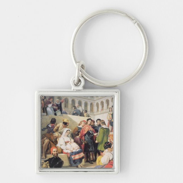 Porte-clés Raphael à Vatican, 1832 (huile sur la toile) (Devant)