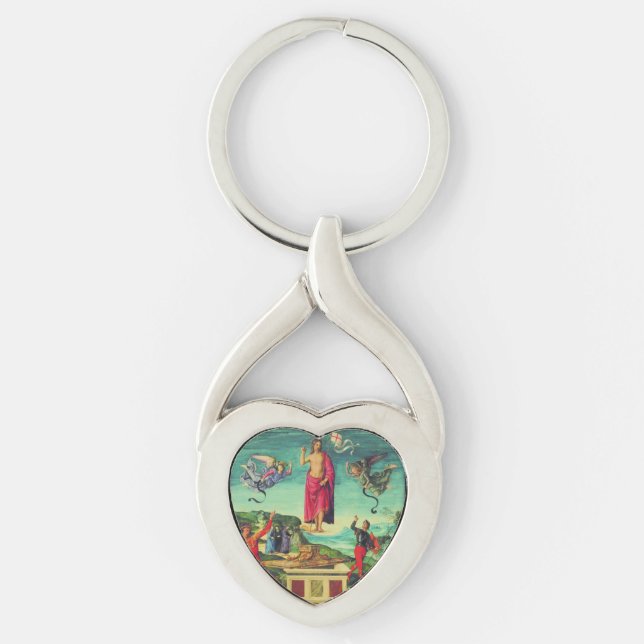 Porte-clés Raphael Résurrection de Jésus-Christ Art (Devant)