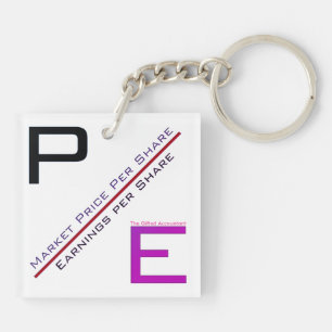 Porte-clés Rapport P/E