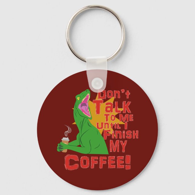 Porte-clés Raptors et café (Recto)