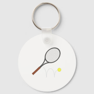 Porte-clés Raquette Et Balle De Tennis