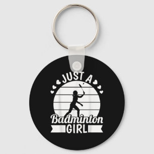 Porte-clés Raquette Volant de badminton - Juste Un Badminto