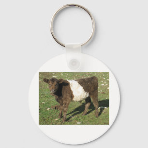 Porte-clés Rare Dun Ceinturé Galloway Calf