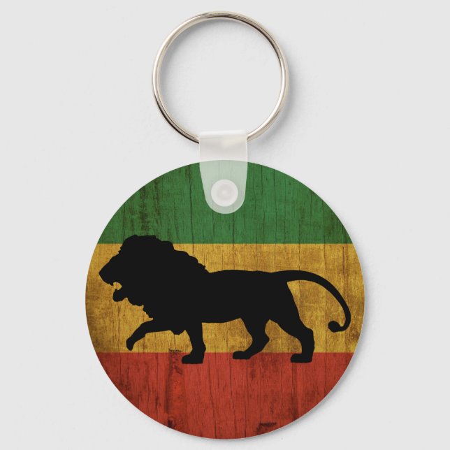 Porte-clés Rasta Lion of Judah Keychain (Recto)