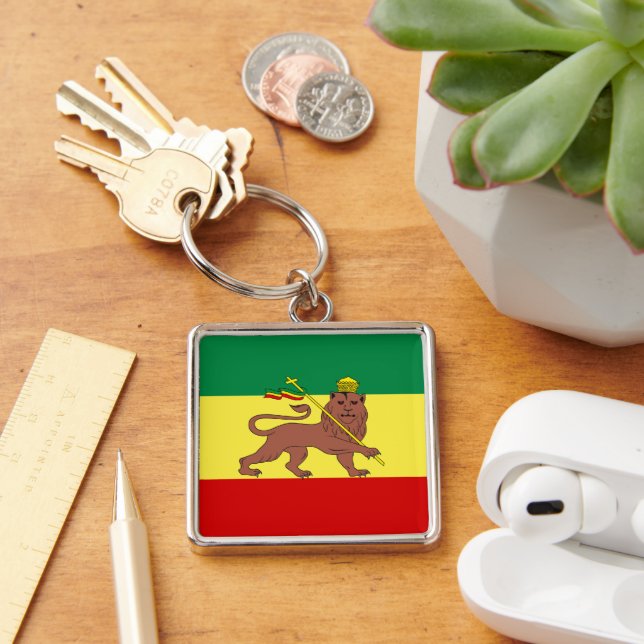 Porte-clés Rasta Reggae Lion de Juda (Bureau)